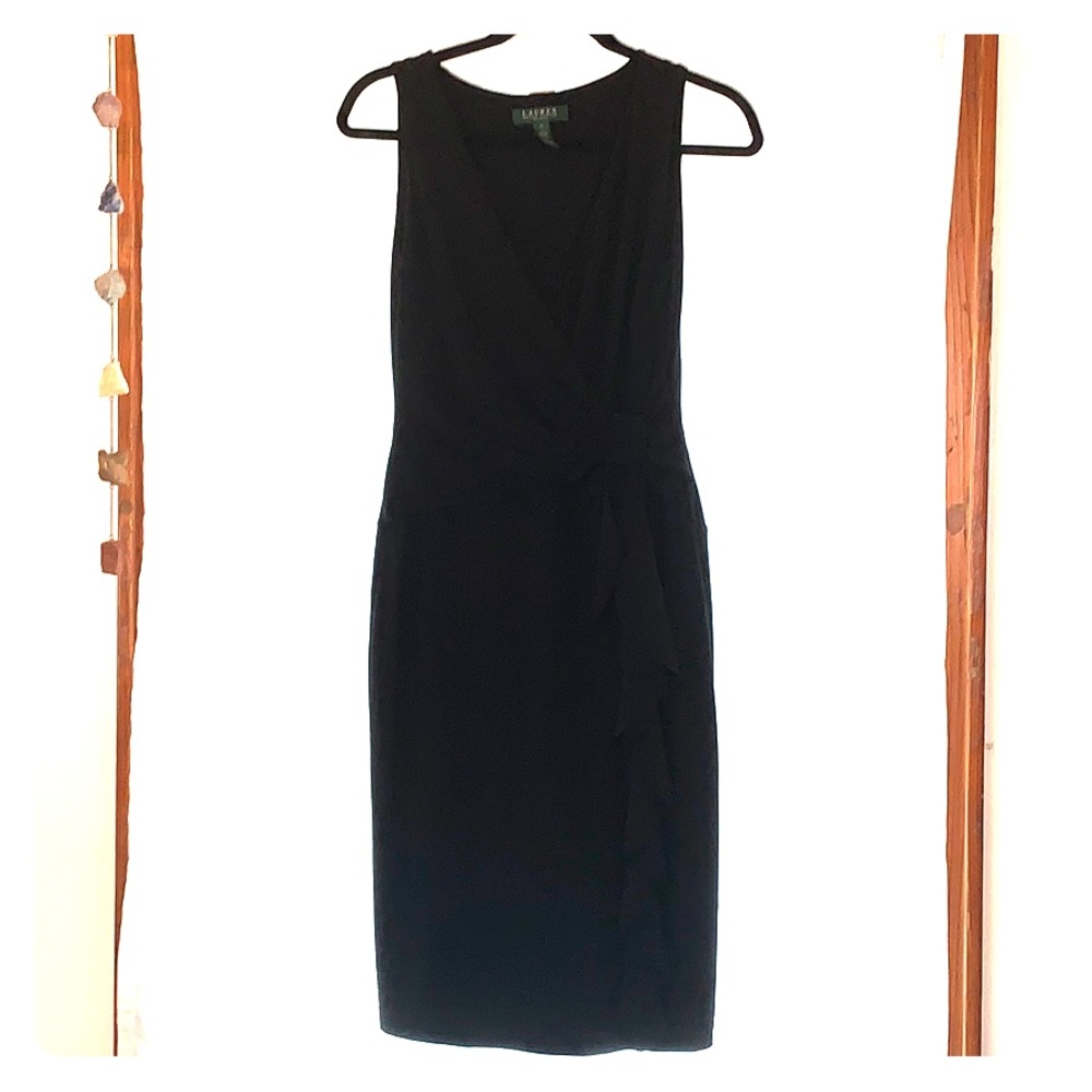 Lauren Ralph Lauren back dress, size 4